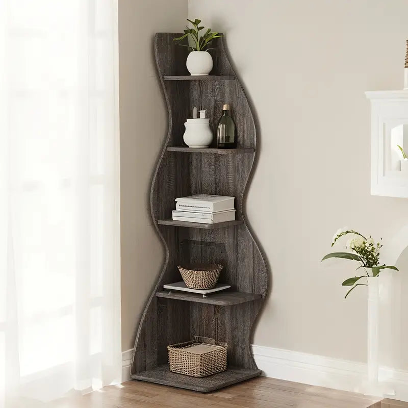 Wavy Corner Shelf